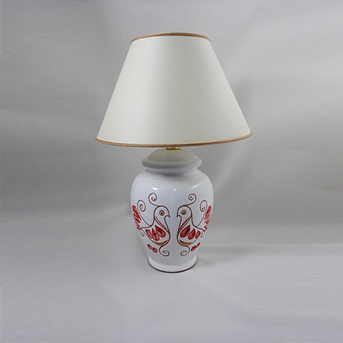 Lampada Tradizionale Rossa cm.25
