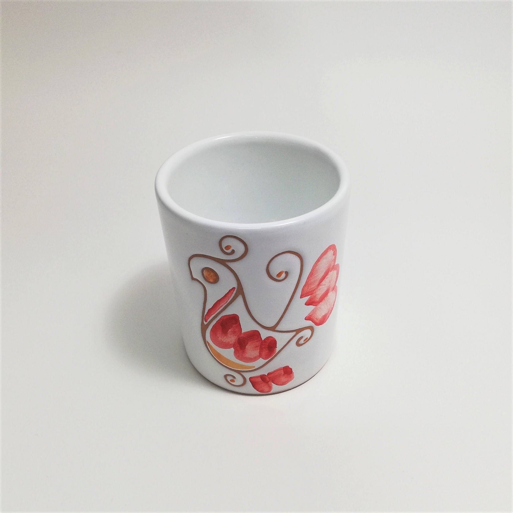 Bicchiere Mug Rossa h.11 x 9 cm. - immagine 2