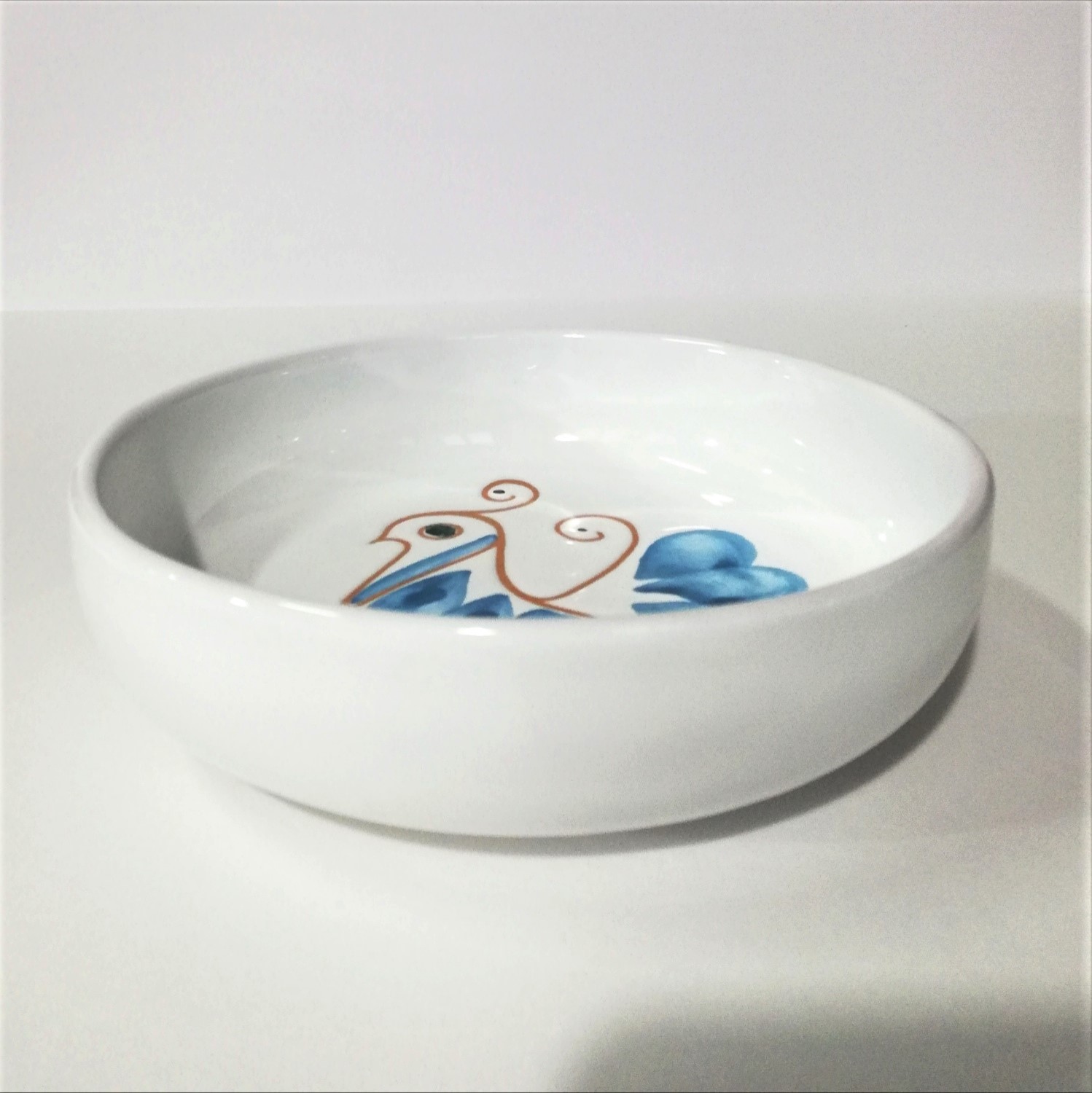 Vuotatasche o Ciotola cm.20 azzurro - immagine 2