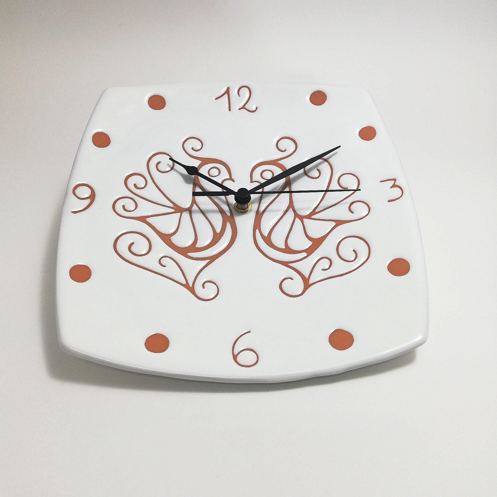 Orologio Quadrato cm. 20 x 20