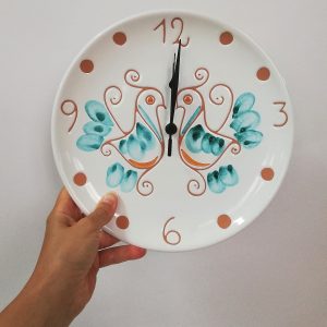Orologio Tondo Verde cm.25